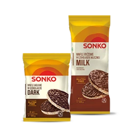 Wafle w czekoladzie i&nbsp;polewie